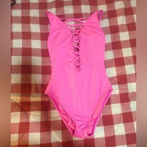 Lilly Pulitzer Pink One-Piece Swimsuit